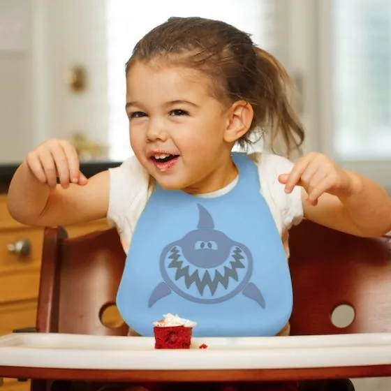 Make My Day Shark Bib