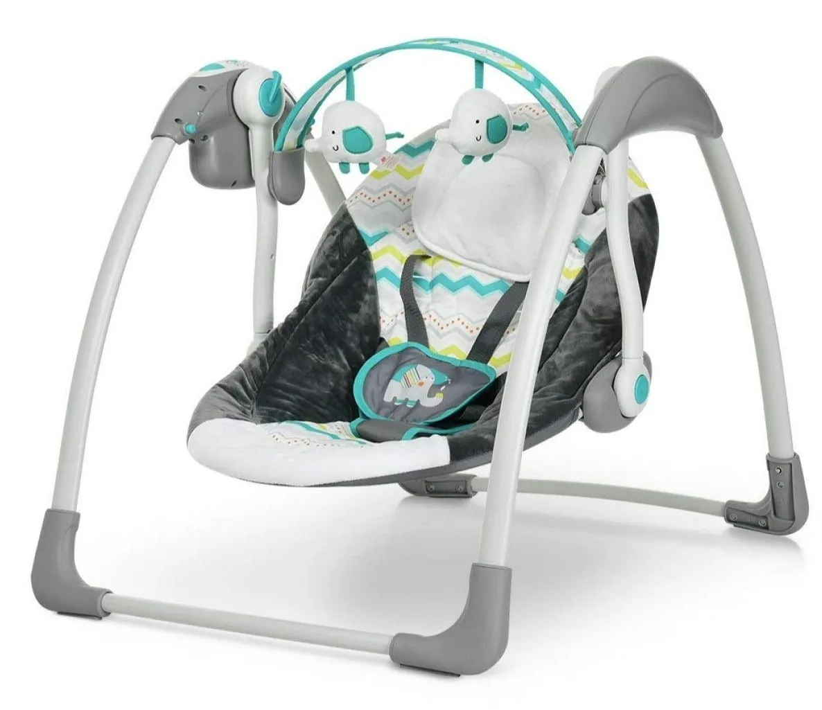 Mastela Deluxe Portable Baby Swing Toddler Swing- Blue