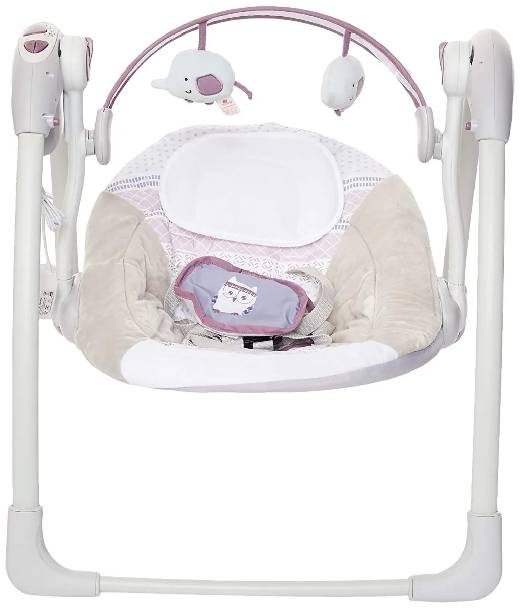 Mastela Deluxe Portable Baby Swing Toddler Swing- Multicolor