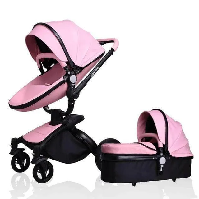 Modern Stylish Aluminium 3 in 1 Two way Baby Stroller