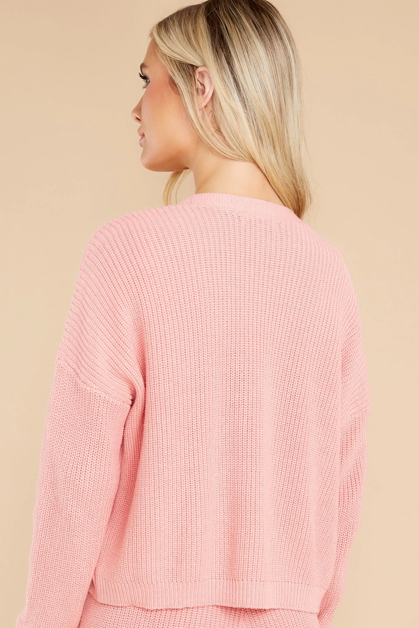 Morgan Guava Cardigan