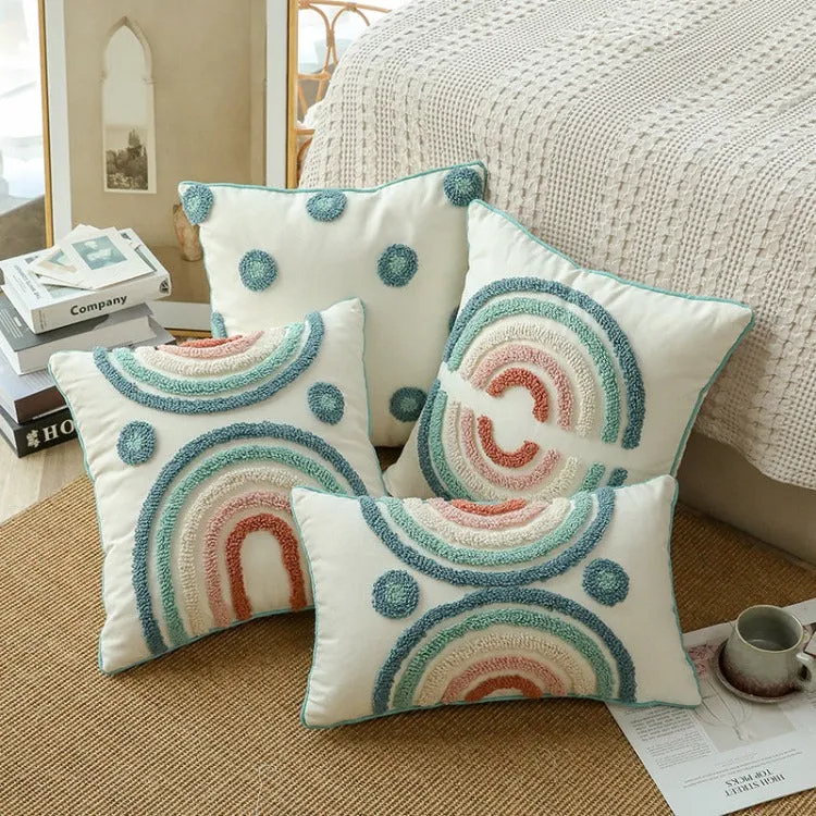 Moroccan Scatter Cushion | Cool Rainbow