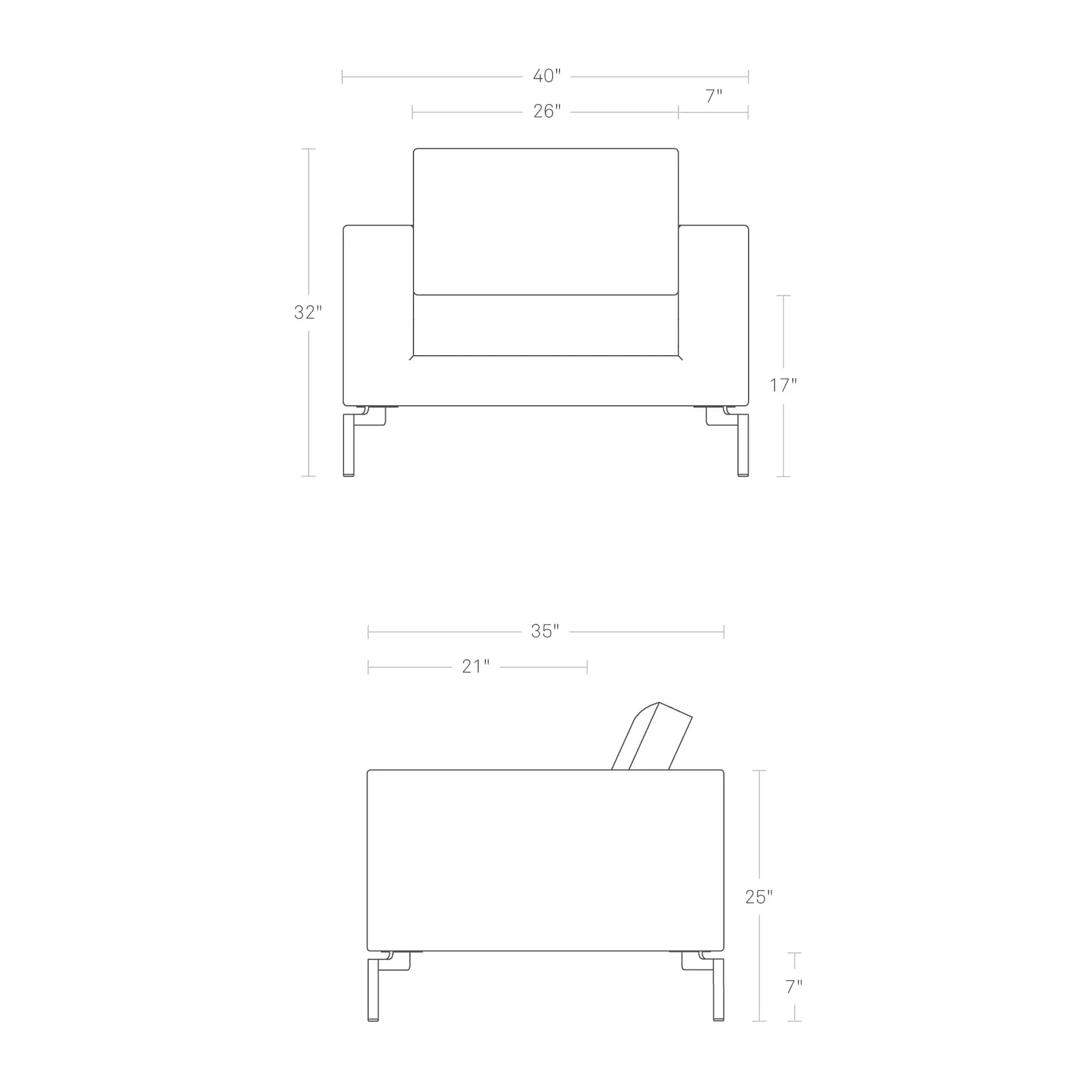 New Standard Lounge Chair