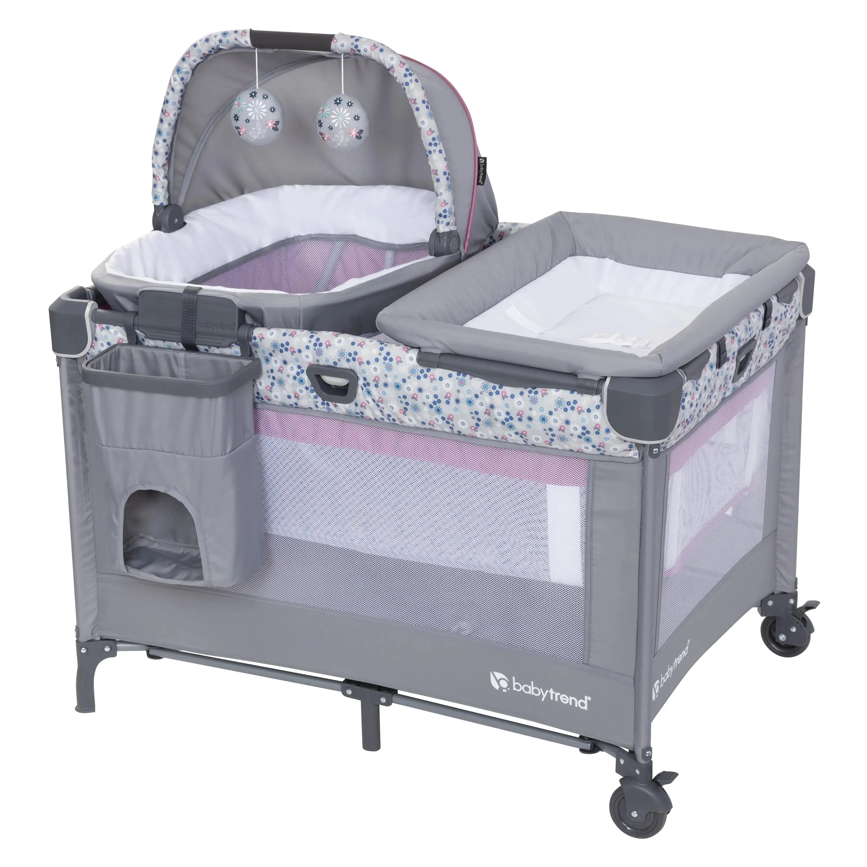 Nursery Den Playard with Rocking Cradle