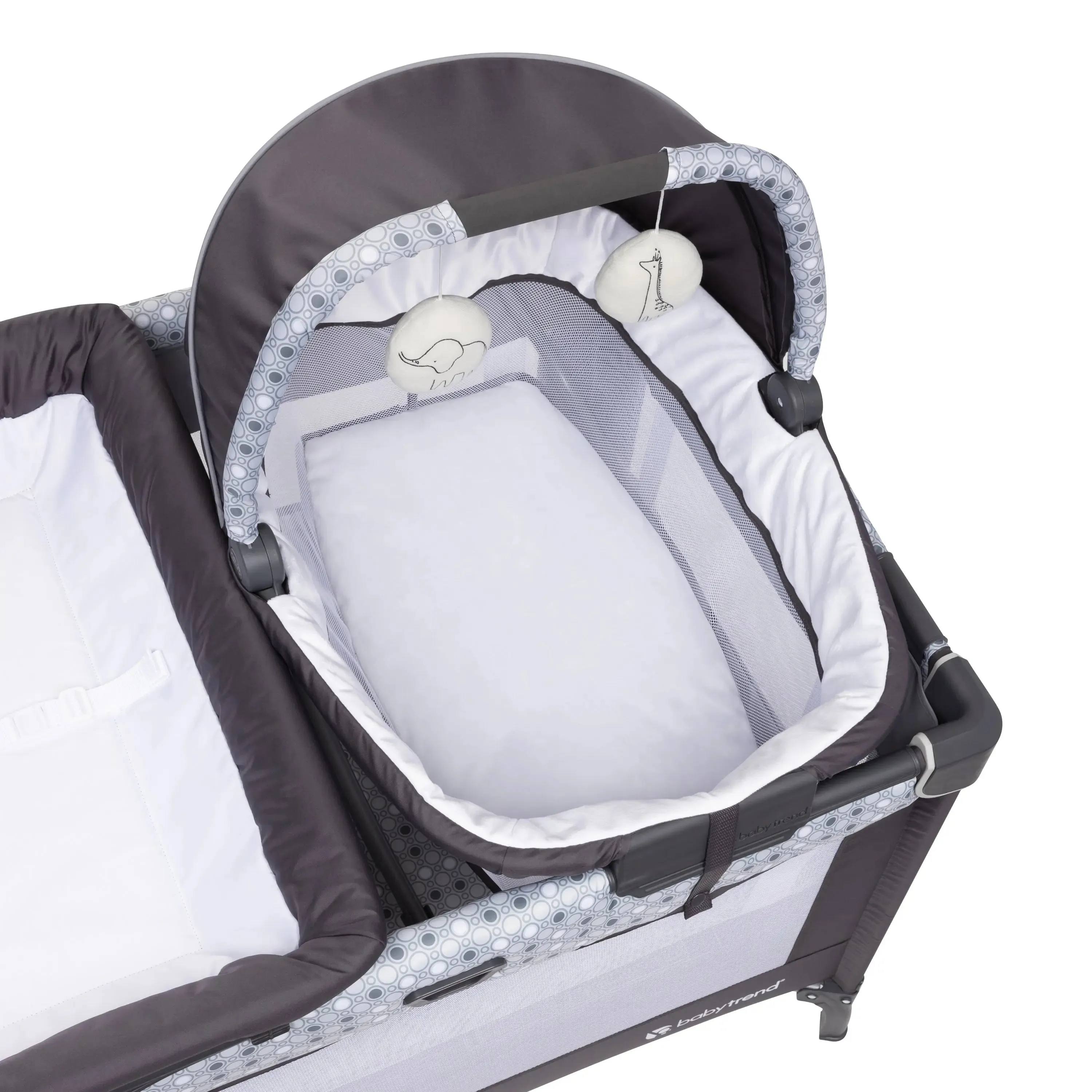 Nursery Den Playard with Rocking Cradle