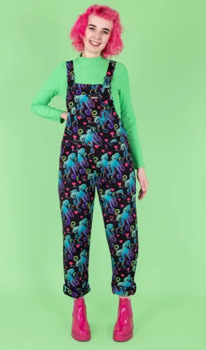 Octopus 'Lovecore' Dungarees