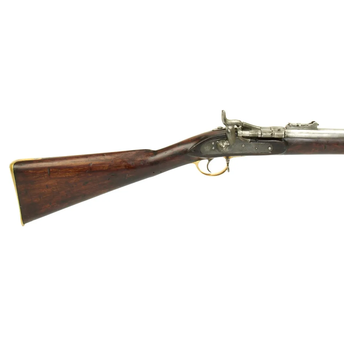 Original British Enfield 1852 Five Groove Snider Breech Loading Rifle from Nepal