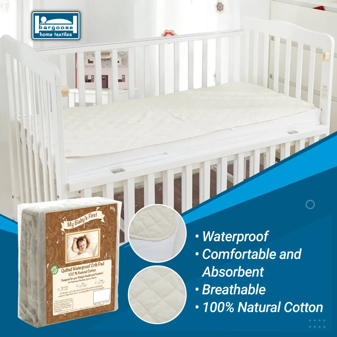 Porta Crib - Natural Cotton Top Pads