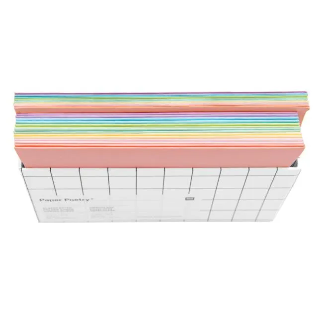 Rico Design DIY Greeting Card Set, B6 - Pastel Rainbow