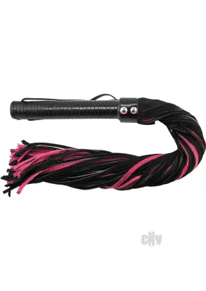 Rouge Suede Flogger Black/pink