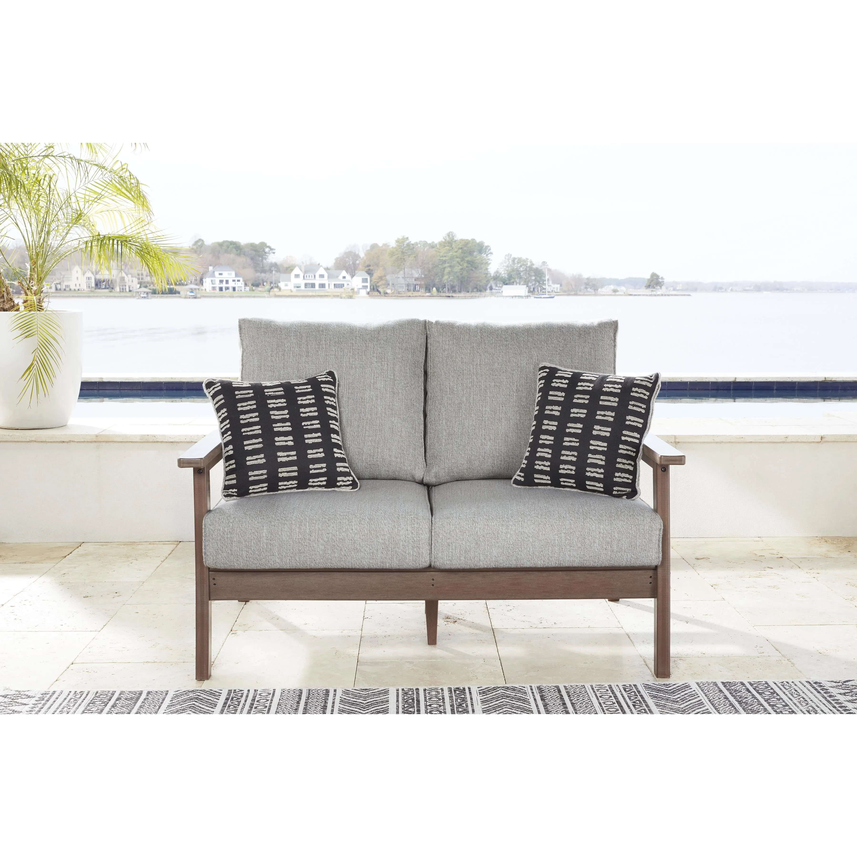 Signature Design by Ashley Emmeline P420-835 Loveseat with Cushion