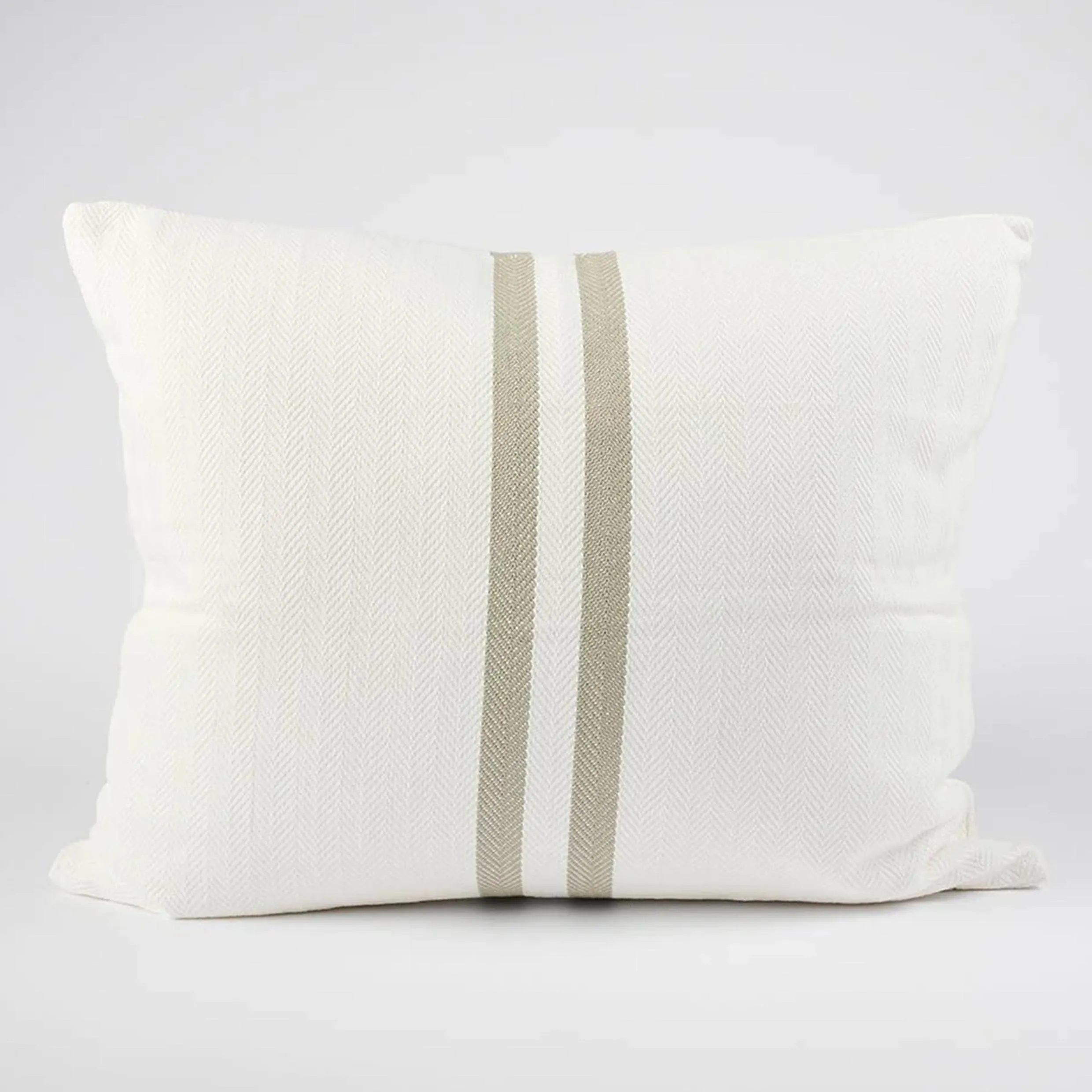 Simpatico Cushion | White/Natural 50 x 60cm