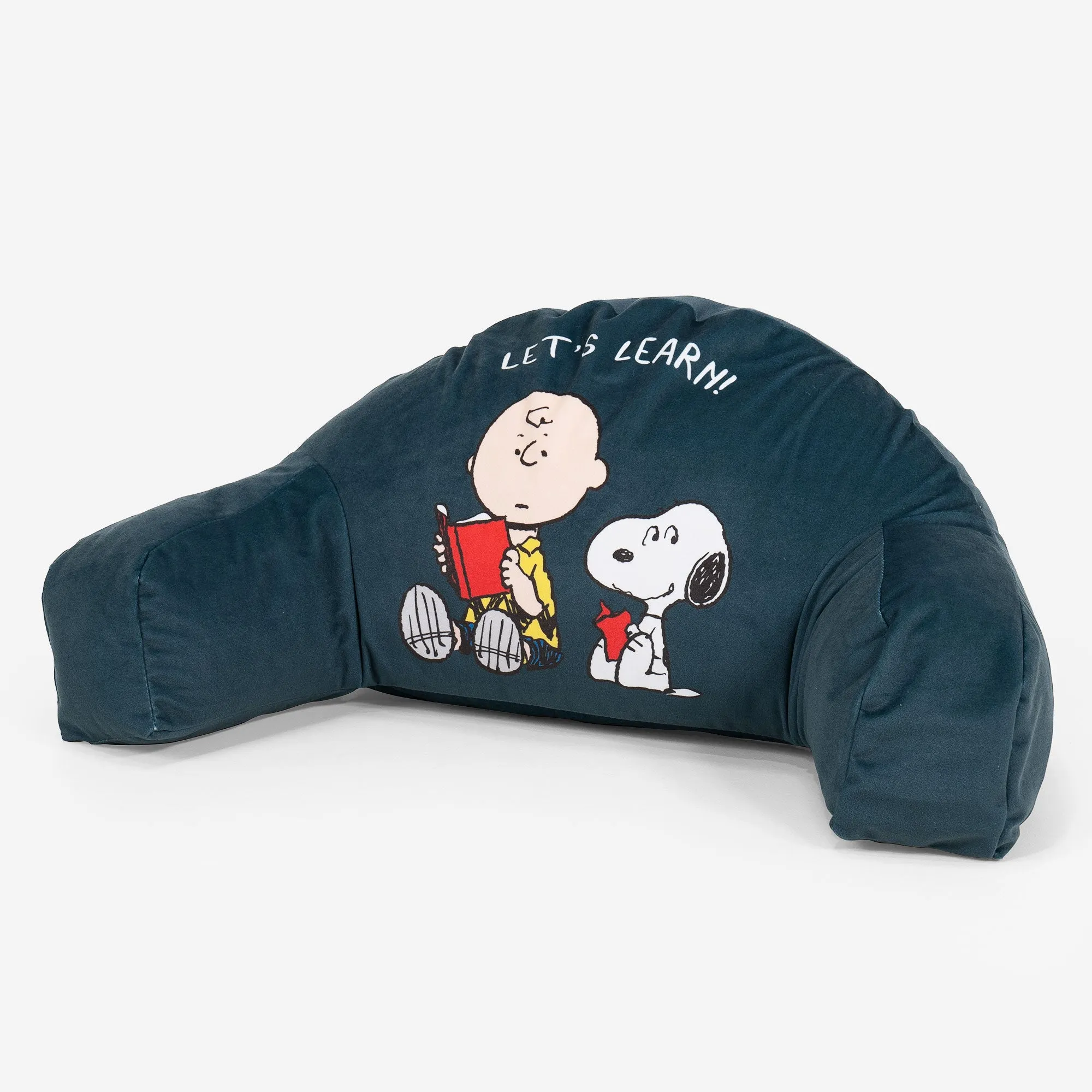 Snoopy Children's High Back Support Cuddle Cushion - Let's Learn