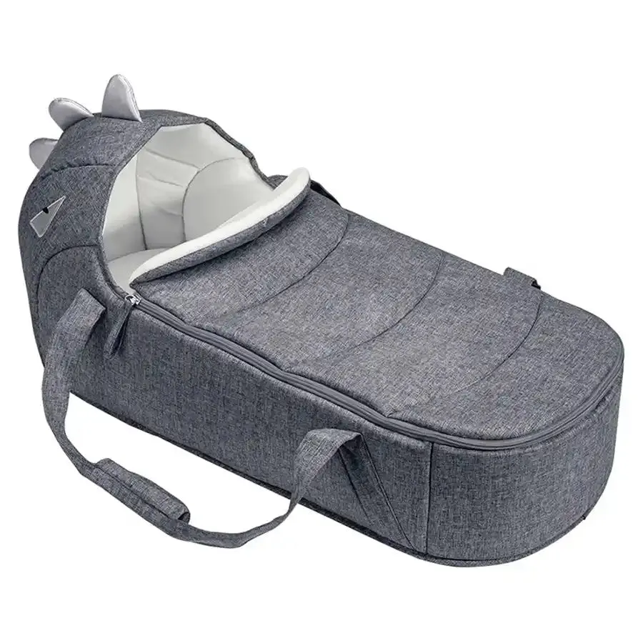 Sunveno Foldable Travel Carry Cot (Grey)