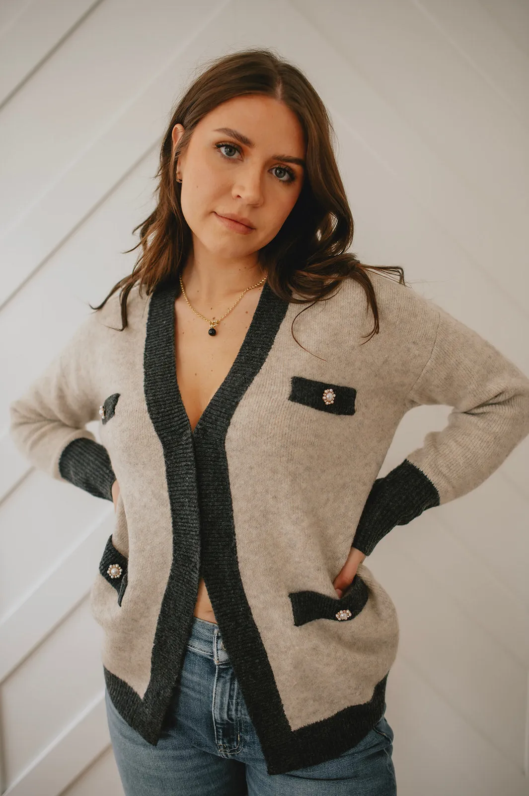 The Carletta Cardi by Heartloom - Oat