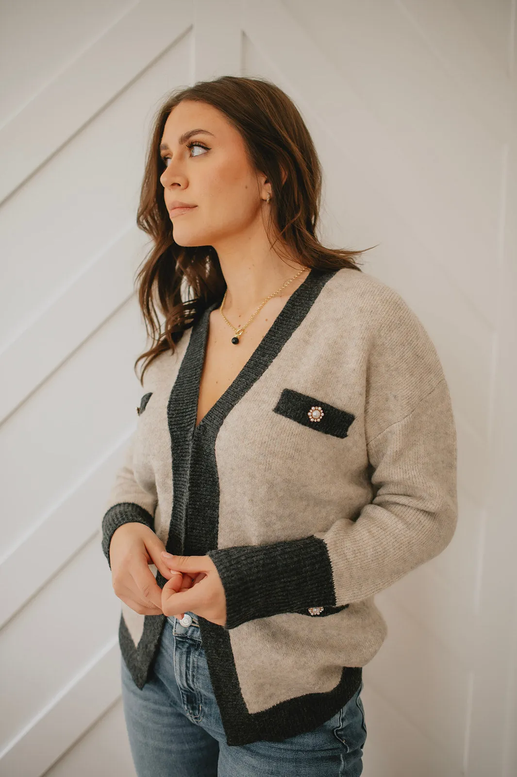 The Carletta Cardi by Heartloom - Oat