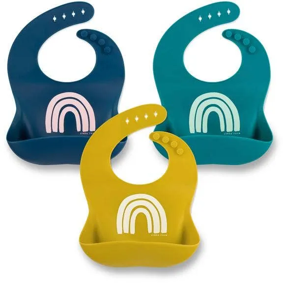 The Rainbow Bibs - Pack of 3