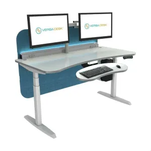 VersaDesk PowerLift Standing Benching System, PLSBS