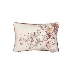 Voyage Maison 40x60cm Huckleberry Printed Feather Cushion Blossom