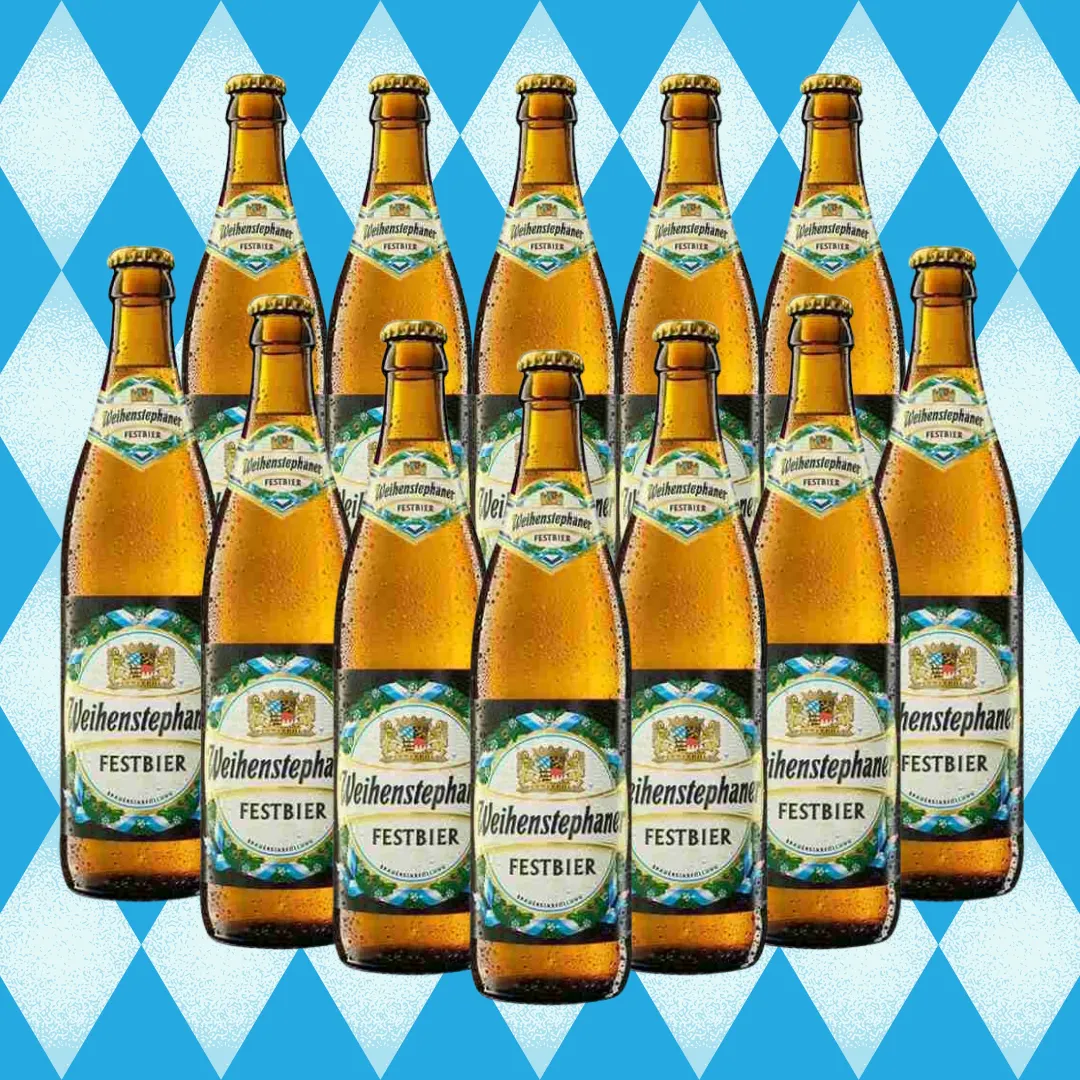 Weihenstephaner Festbier 500ml Bottles - 5.8% ABV (12 Pack)