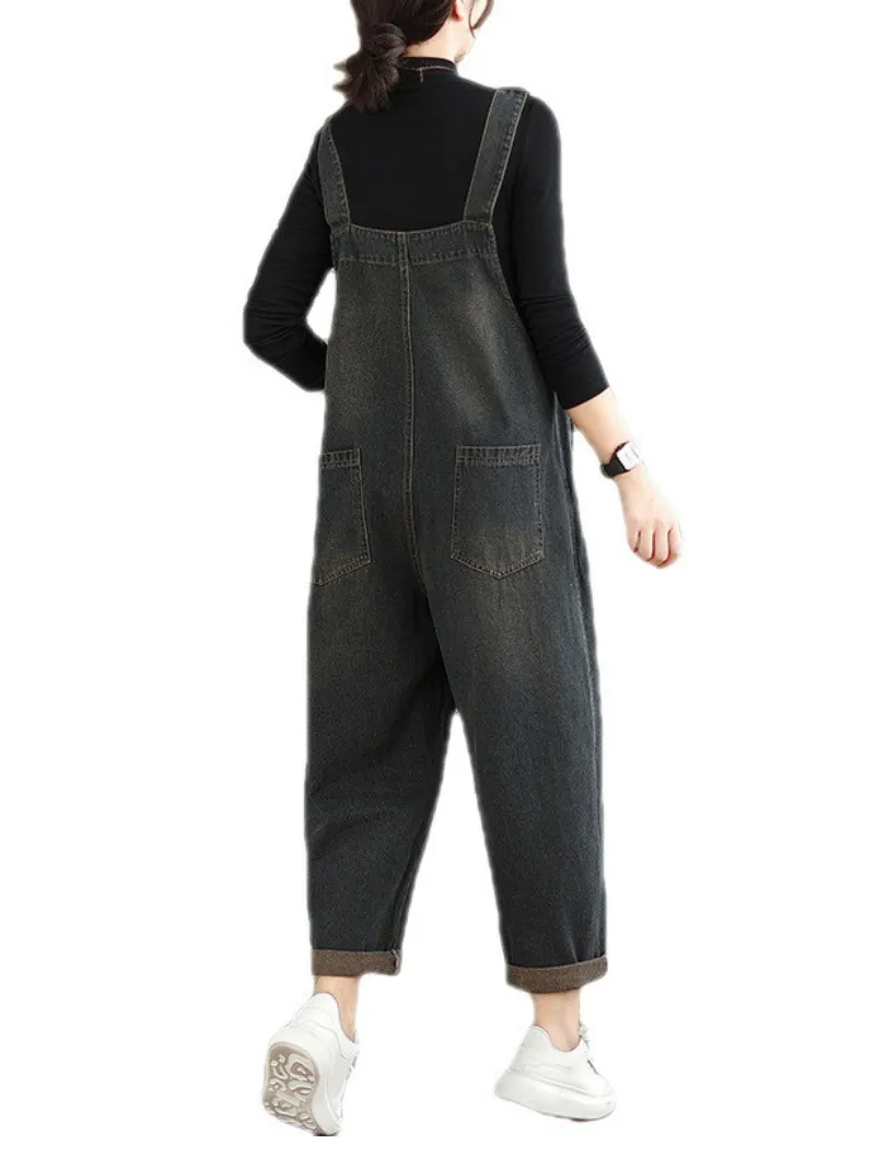 Women's Farm to Fashion Pockets Style Dungarees