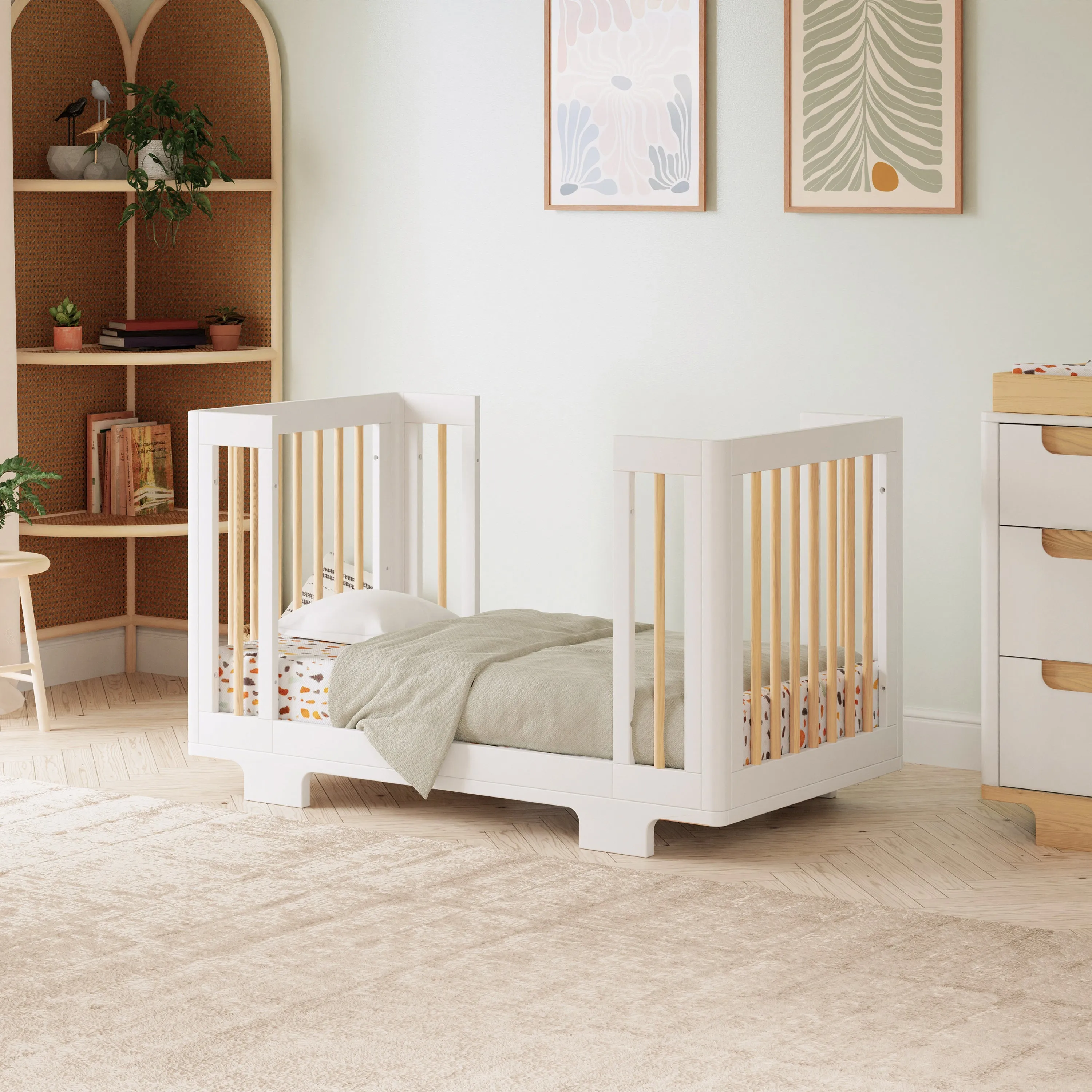 Yuzu 8-in-1 Convertible Crib with All-Stages Conversion Kits