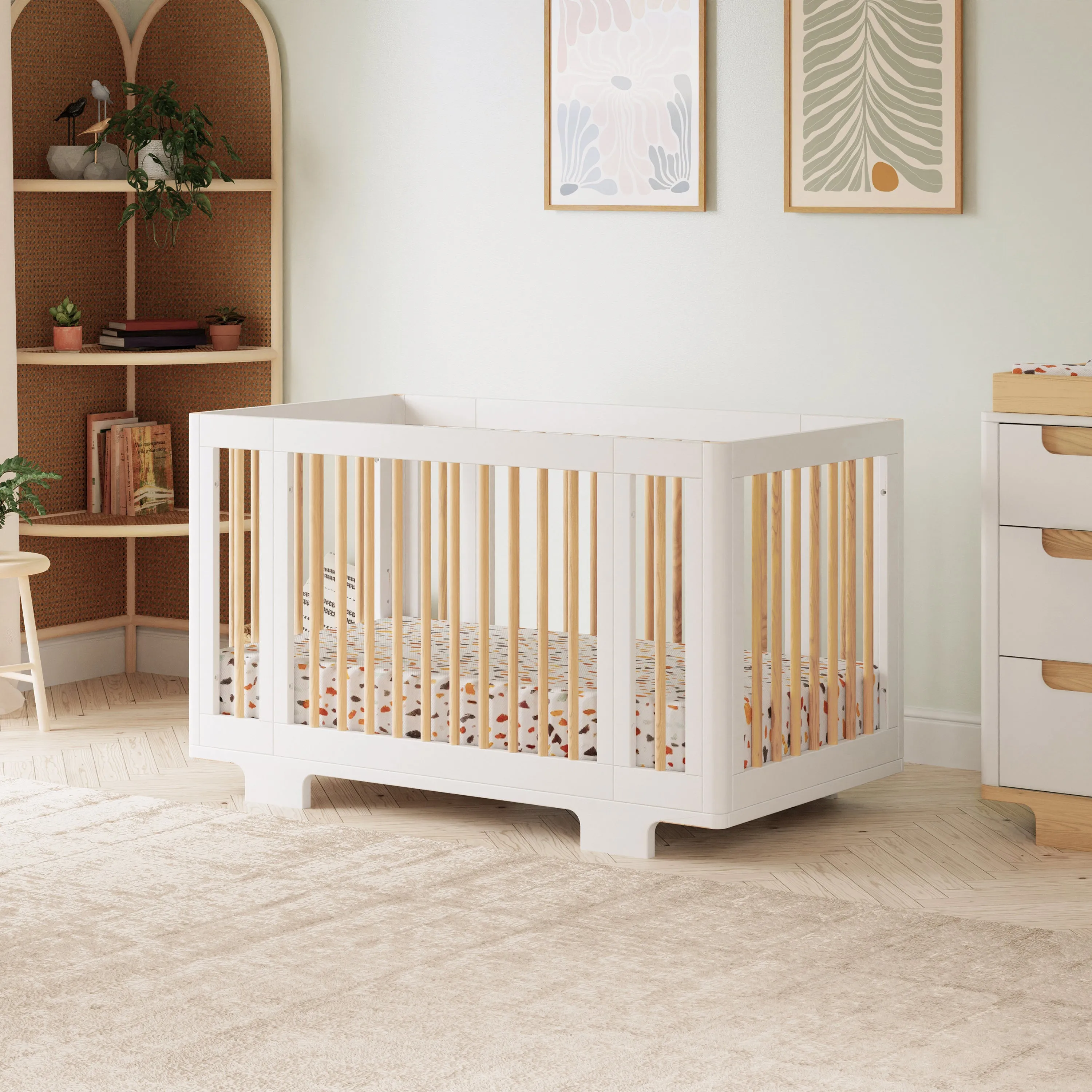 Yuzu 8-in-1 Convertible Crib with All-Stages Conversion Kits