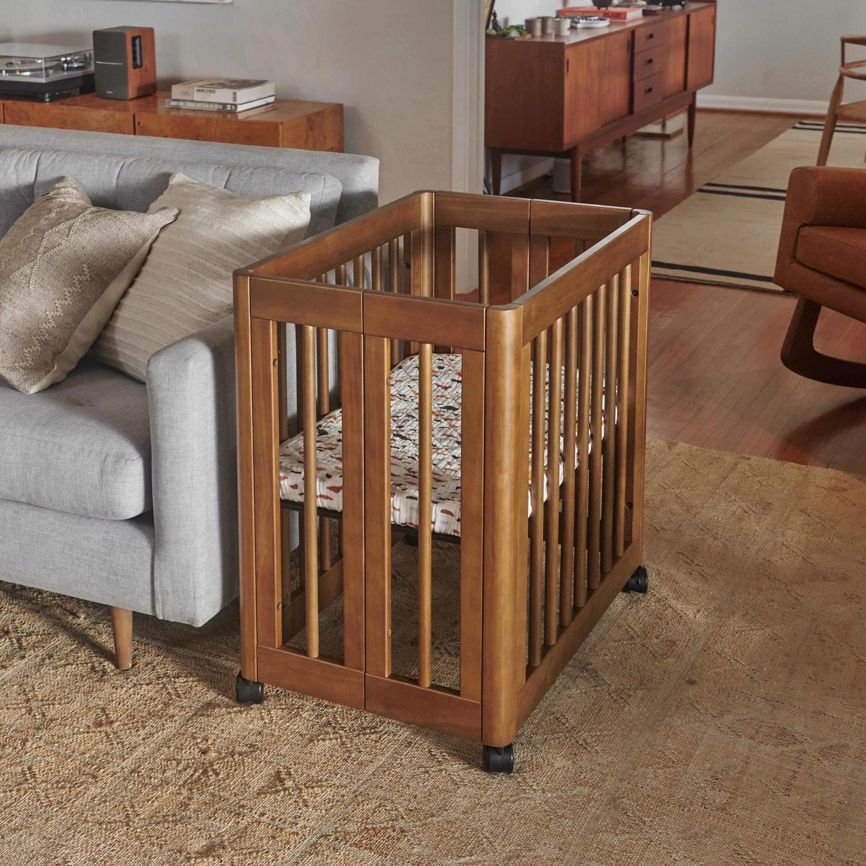 Yuzu 8-in-1 Convertible Crib with All-Stages Conversion Kits