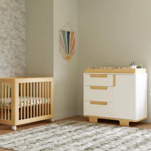 Yuzu 8-in-1 Crib and Changing dresser #3