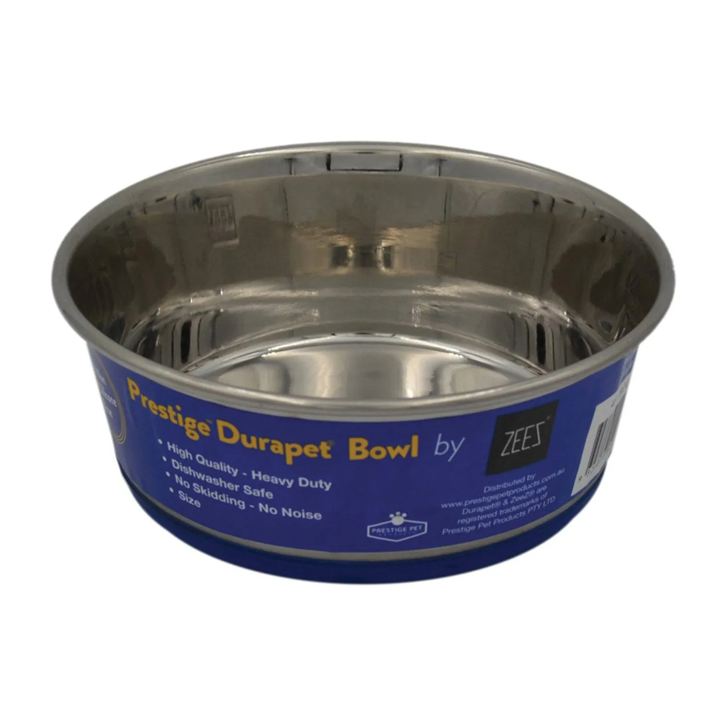 Zeez DuraPet Premium Stainless Steel Nonslip Pet Bowl